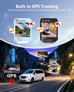 4K Dashcam voor Auto - Hoge Resolutie Rijbeveiliging — thumbnail 4