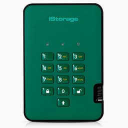 Beveiligde Externe Harde Schijf 1TB met PIN-toegang en Hardware Encryptie — thumbnail 1