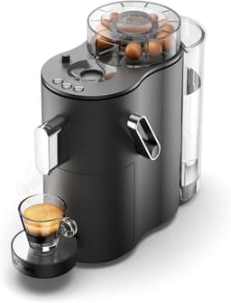Compact Koffiezetapparaat voor Koffieballen - Zwart — thumbnail 1
