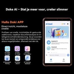 Tablet Blackview Active 5 - 24GB RAM - 128GB ROM - 8,68 inch - Android 15 - 6600mAh - BT 5,2 - Dual SIM 4G - IP68/IP69K - GPS - OTG - NFC - Oranje — thumbnail 3