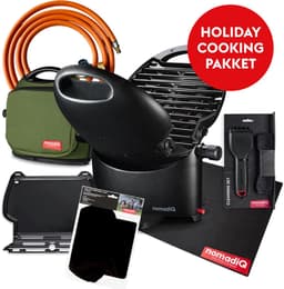 nomadiQ HOLIDAY barbecue pakket - de ultieme gas barbecue incl. accessoires voor vakantie met de boot, camper of caravan — thumbnail 1