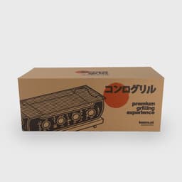Konro Grill – Aluminium Hibachi BBQ – Japanse Barbecue – 36 x 18 cm — thumbnail 4