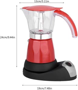 Elektrisch Espressomachine voor 6 Koppen - Snelle Italiaanse Koffiezetapparaat — thumbnail 5