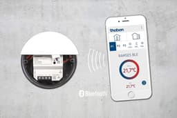 Slimme Thermostaat - App Bediening - Energie Besparen - Onzichtbare Inbouw - Grijs — thumbnail 4