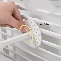 Airco Deflector - Koude Lucht Sturing - Comfortabel Binnenklimaat - Intrekbaar Ontwerp - 90x27cm of 60x20cm - Wit — thumbnail 3
