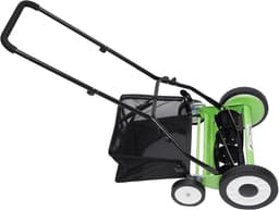 Handgrasmaaier Kooimaaier - Gazonmaaier Duwmaaier - Net Gazon Onderhoud - 9-traps Maaihoogte - 40cm Maaibreedte - Groen — thumbnail 1