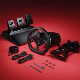 PXN - V10 Pro - Race Stuur - Met Pedalen - Force Feedback - 270/900° - Game Stuur - Geschikt voor - PS4 - PS5 - Xbox One - Xbox Series X|S - PC - Met App — thumbnail 2