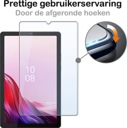 Screenprotector - Geschikt voor Lenovo Tab M9 - Extra Sterk - Beschermglas - Gehard Glas - Tempered Glass - Screen Protector — thumbnail 4