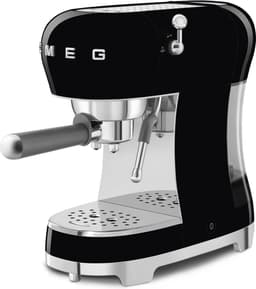 SMEG ECF02BLEU - Handmatige espressomachine - Zwart - Stoompijp — thumbnail 4