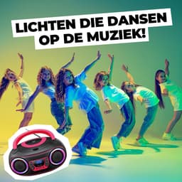 Denver Draagbare DAB Radio CD Speler Kinderen - Bluetooth - Lichteffecten - Boombox - AUX - FM - TDB212PINK — thumbnail 4