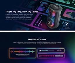 soundcore Rave 3 - Draadloze stereoluidspreker - Zwart - 160W — thumbnail 2