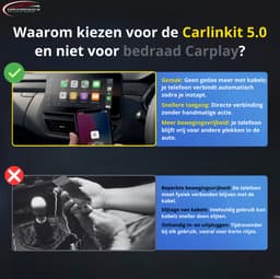Carlinkit 5.0 - Draadloze CarPlay & Android Auto Adapter - Upgrade naar Eenvoudig Draadloos Rijgemak - CPC200-2Air — thumbnail 4
