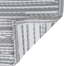 vidaXL - Buitenkleed - ARAKIL - 120x180 - cm - PP - grijs — thumbnail 4
