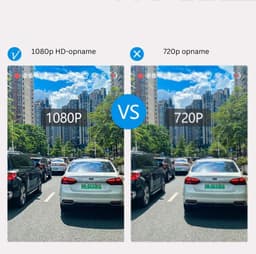 Dashcam Voor Auto Voor En Achter - Dual Dashcam Met Nachtvisie - Dashcam Voor En Achter Multifunctioneel – 1080p — thumbnail 2
