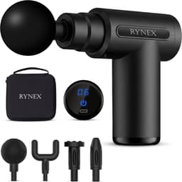 Rynex Massage Gun - 6 snelheden - 4 opzetstukken - Opbergkoffer — thumbnail 1