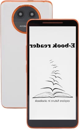 Compacte E-reader - Boeklezer Android - Digitaal Lezen - HD Scherm 5.7 Inch - 1GB+8GB - Zwart — thumbnail 1