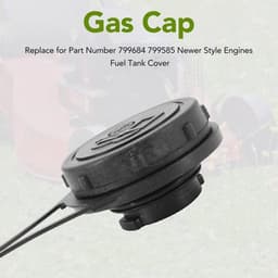 Brandstoftankdop Lichtgewicht - Brandstofdop - Grasmaaieronderdelen - ABS Materiaal - Duurzaam - Voorkomt Vervuiling — thumbnail 3