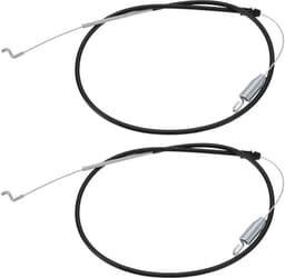 Tractiekoppeling Kabel - 2 Stuks - Compatibel met Toro Grasmaaiers - Kabellengte 45,5"/115,57cm - 34,5"/87,63cm - Metaal - Onderdelennummer 115-8435 290-941 - Grasmaaier Kabel — thumbnail 1