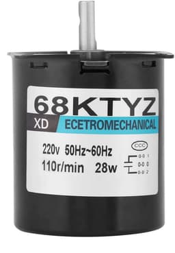 Solidchoice - 220V Synchronous Gear Motor met Torque Controle en Diverse Snelheden — thumbnail 1