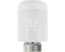 Slimme thermostaatklep - Radiatorknop Zigbee - Energie besparen - App bediening - 111 x 95 x 68 cm - Wit