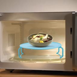 Magnetron Rek Multifunctioneel - Keukenrek Staand - Keukenrek Aanrecht - Keukenrek Hangend - Keukenrekje - Duurzaam Materiaal — thumbnail 2