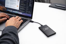 Externe Harde Schijf - Draagbare Opslag - Data Opslag - Compatibel Alle Systemen - 1 TB - Zwart — thumbnail 2