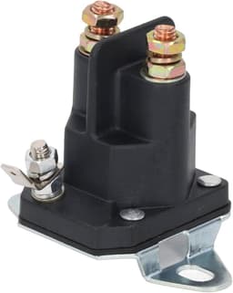 Motor Starter Solenoid - Relais Solenoid - Grasmaaier Onderhoud - 3 Polig 12V Systeem - 155 Gram - Zilverkleurig — thumbnail 1