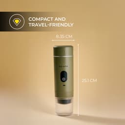CHiATO brewPLAY Smart Draagbaar espresso apparaat – Groen — thumbnail 4