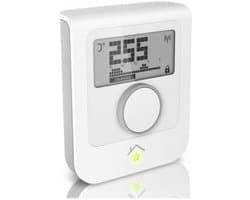 Slimme Kamerthermostaat - Temperatuurregelaar Verwarming - Energie Besparen - App Bediening - Rechthoekig - Wit