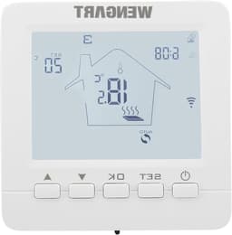 Slimme Kamerthermostaat - Verwarming Regelaar - Energie Besparen - App & Spraakbesturing - AC230V 16A - Wit — thumbnail 1