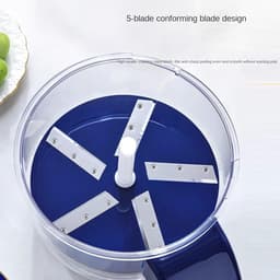 Druivenpelmachine - Keuken Gadget - Fruit Voorbereiden - Automatische Schilfunctie - 20x20x18cm - Wit — thumbnail 5