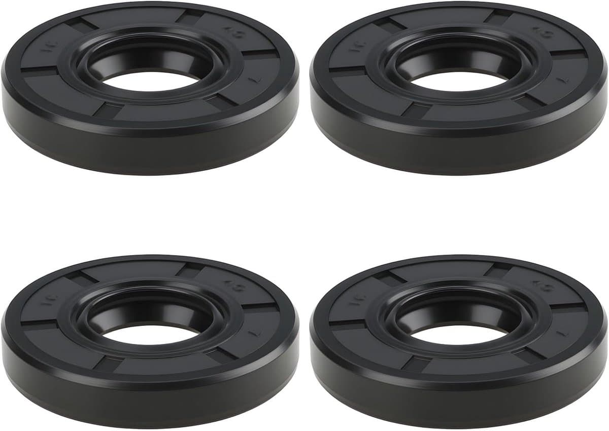 SnelShoppen - 4 stuks Grasmaaier Lip Seal 17x40x7mm Vervangingsonderdelen voor MTD, Cub Cadet, Troy-Bilt, Bolens - Ideaal voor Tuinonderhoud — afbeelding 1