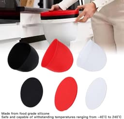 SnelShoppen - 3 Stuks Siliconen Mengkom Inlegger voor Keukenmachine met 5 Qt, Eenvoudig te Reinigen, Geschikt voor KMS150 KSM180 KSM170 KSM160 KSM155, — thumbnail 2