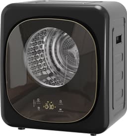 TEKROA® Condensatiedroger met warmtepomptechnologie - 800W - tafelmodel- zwart — thumbnail 1