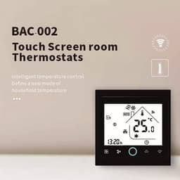 Slimme Thermostaat - Klimaatregelaar Temperatuurcontroller - Energie Besparen - Wekelijks Programmeerbaar - 60 mm Montageafstand - Wit — thumbnail 5