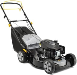 Benzine Grasmaaier - Zelfrijdendemaaier - Gazon Onderhoud - Zelfrijdende Functie - 46 cm Snijbreedte - Zwart — thumbnail 1