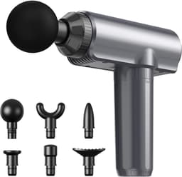 SnelShoppen - Pistola Massaggio Muscolare - Professionele Massage Gun - Draadloze Spierverlichter - 6 Instellingen - Ergonomisch Ontwerp - Perfect voo — thumbnail 1