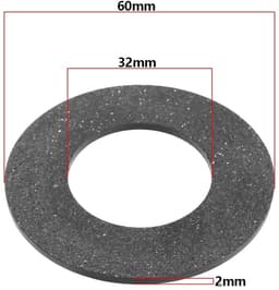 Dailygoods - 5 Stuks Wrijvingsschijf Koppelingsvoeringen voor Grasmaaier - Compatibel met Modellen — thumbnail 5