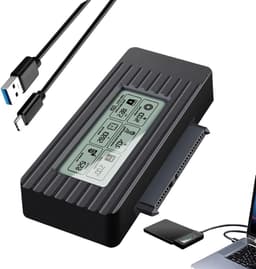 Externe Harde Schijf Adapter - Hard Drive Dock USB - Data Back-up - Snelle Data Overdracht - Tot 16 TB — thumbnail 1
