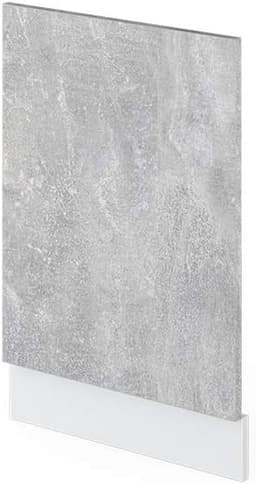 Vaatwasserfrontpaneel - Keukenfront - Keuken opknappen - Verstelbare poten - 45 cm breed - Betonlook — thumbnail 1