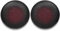 Set Oorkussens voor Plantronics Headset - Blackwire 3220 Oorkussen - Blackwire 3210 / Blackwire 3225 / Blackwire 3320 / Blackwire C310 / Blackwire C320 / HW251N - Kunstleer met Traagschuim - Zwart — thumbnail 3