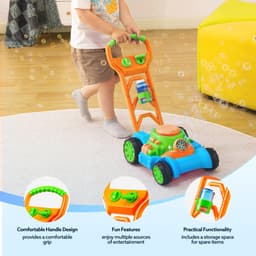 Dailygoods - Bubble Grasmaaier Peuter Speelgoed - Bellenmaaier Buiten voor Peuters — thumbnail 2