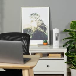 Torenventilator 33 cm met 3 Snelheden – Stil, Draagbaar en 75° Oscillerend – Wit — thumbnail 5