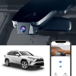 SnelShoppen - Dash Cam voor Toyota RAV4 2019-2021 - 4K WiFi Video, Nachtopname, Loopopname, G-Sensor, 64GB Geheugenkaart — thumbnail 1