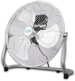 Hoge Snelheid Ventilator - Vloer Ventilator - Ruimte Koelen - Chrome Afwerking - 40.6 cm - Zilver — thumbnail 1