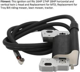 Grasmaaier Bobine Vervanging - 16HP/17HP/18HP Motor - Rubber/Staal/ABS - Verbeterde Ontstekingsprestaties - Compatibel met OE 590781/392329 - Ontstekingsbobine — thumbnail 4