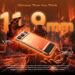 OUKITEL WP68 Air Rugged Smartphone 5G - 6,88" 120Hz - 36GB RAM - 512GB ROM - 8000 mAh 45W - Gemini AI - Android 16 - NFC GPS - Zwart — thumbnail 2