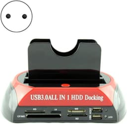 Harddrive Docking Station - Externe Harde Schijf Houder - Data Back-up - Ondersteunt IDE en SATA — thumbnail 2