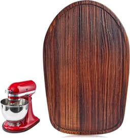 Mixer Slider Bamboe - Keukenmachine Mat - Keuken Organiseren - Makkelijk Verplaatsbaar - 4.5-5 Qt - Natuurlijk — thumbnail 1