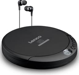 Lenco CD-200 Discman - Draagbare CD-MP3 Speler met Anti-Shock bescherming - Zwart — thumbnail 2